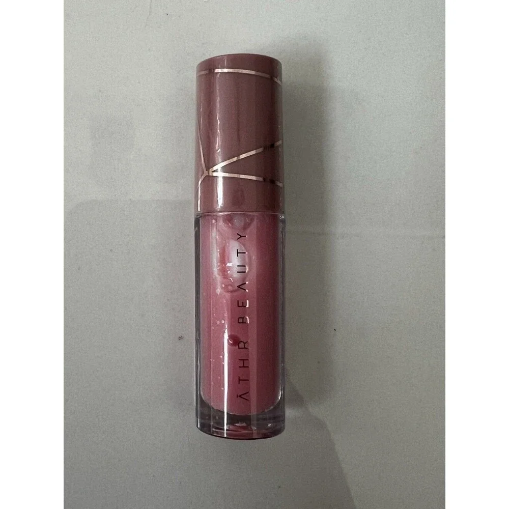 ATHR BEAUTY Lip Gloss Crystal Infused Celestial Quartz Color .07 fl oz  SEALED